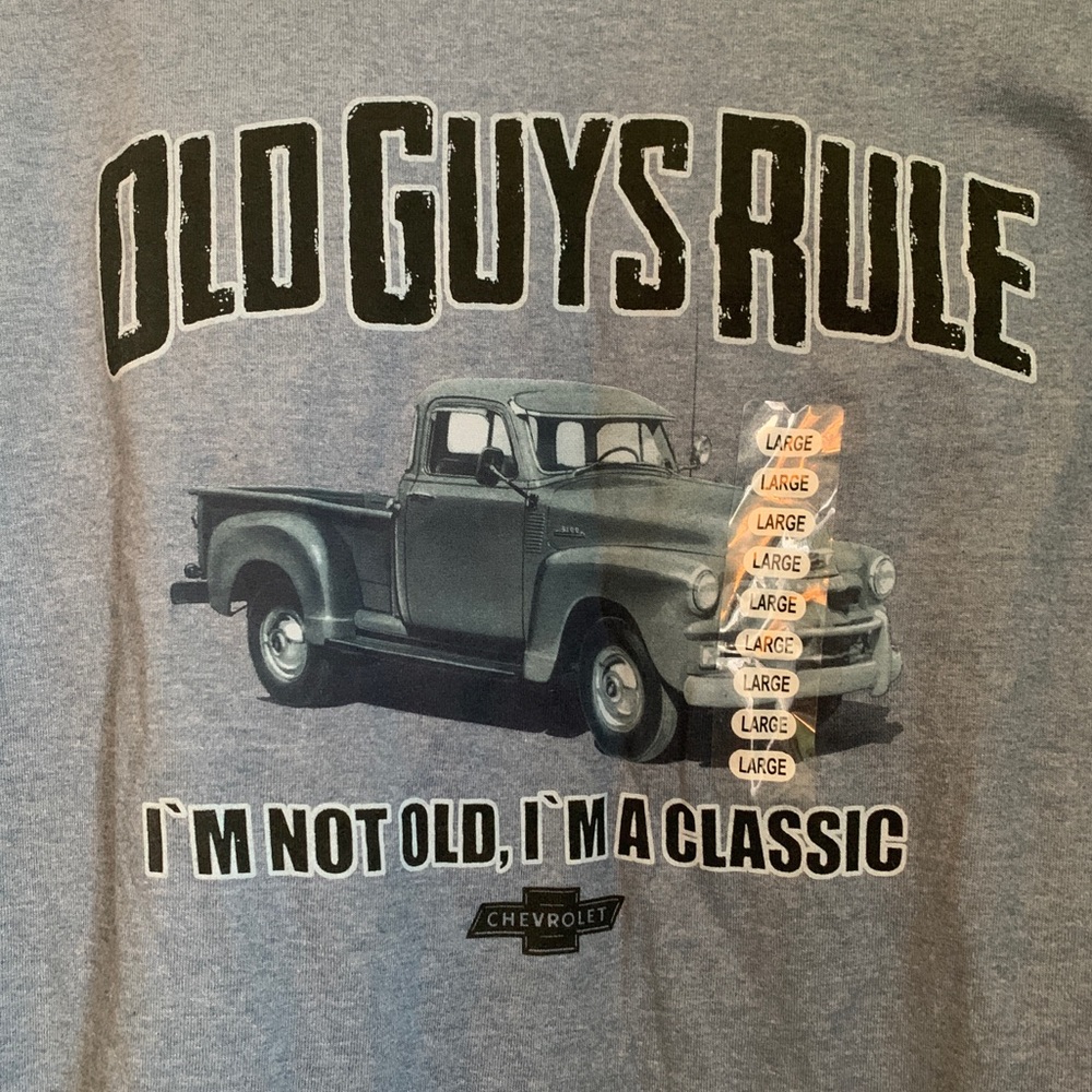 Old Guys Rule T-shirt size Large NWT